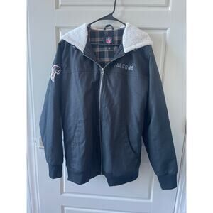 NFL Atlanta Falcons Sherpa Lined Full Zip Jacket for Men